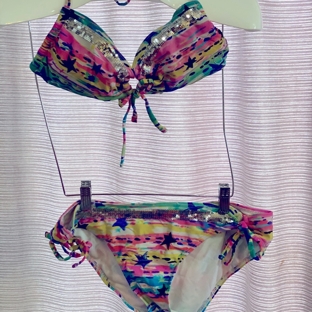 Op sequin star bikini